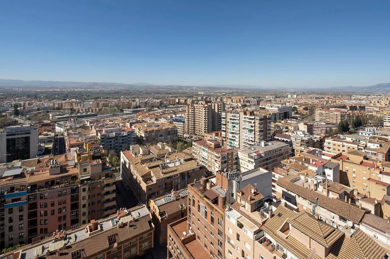 Atico Top Granada, Penthouse, 18-19Th Floor, City Centre, Views, Terrace, Free Parking 0*, Granada