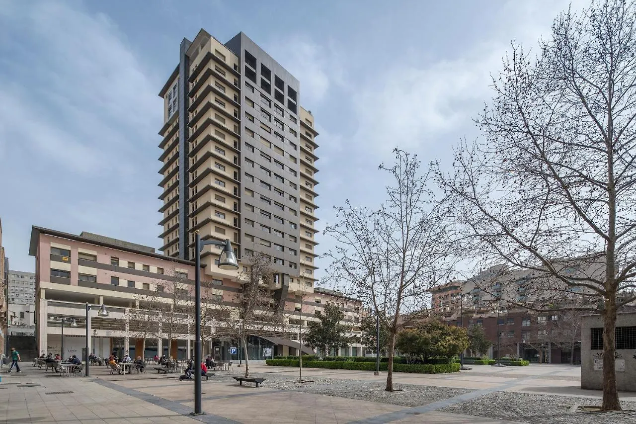 Atico Top Granada, Penthouse, 18-19Th Floor, City Centre, Views, Terrace, Free Parking Apartment